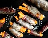 簡単！人参の牛肉巻き作り方4写真