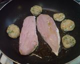 鶏ささ身の大葉みそ焼き作り方4写真