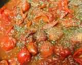 シンプル★プチトマト20個ソースのパスタ作り方3写真