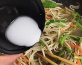 ぱりぱり麺に海鮮風味塩もやしあん作り方9写真