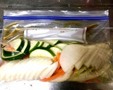 白だしだけ 彩り野菜の簡単浅漬作り方3写真