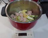 茄子と鶏肉のスープ〔ホットクック〕作り方3写真