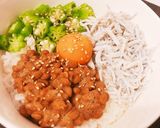 ★超簡単！早い！ネバネバ三色丼★作り方10写真