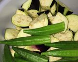 夏野菜の揚げ浸し作り方1写真