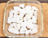 レンジで簡単大根と豚バラ肉の塩こうじ蒸し作り方1写真