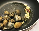 ボンゴレロッソ(アサリ、トマトのパスタ)作り方4写真