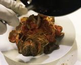 ボンゴレロッソ(アサリ、トマトのパスタ)作り方13写真