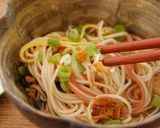 フライドオニオンのぶっかけそうめん作り方2写真