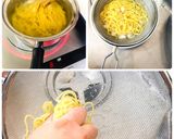 茹で時間1分☆豚とトマトの冷製味噌パスタ作り方6写真