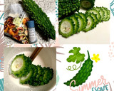 下処理なし！そのまんまゴーヤの天ぷら♪作り方1写真