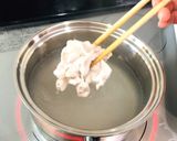 豚の冷しゃぶ♪食べる野菜納豆ソース作り方4写真