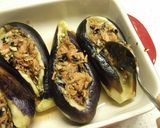 レンジ＆トースターなすの醤油ツナ詰め焼き作り方7写真