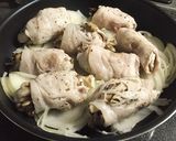 舞茸の豚肉巻き ケチャップ煮作り方5写真
