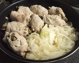 舞茸の豚肉巻き ケチャップ煮作り方6写真