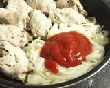 舞茸の豚肉巻き ケチャップ煮作り方7写真