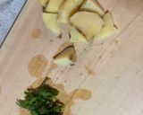 納豆とカレーポテトの大葉のせ作り方2写真