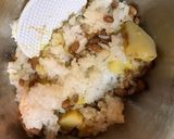 納豆とカレーポテトの大葉のせ作り方4写真