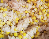 とうもろこし醤油バター炊き込みご飯♪簡単作り方8写真