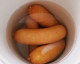 ボイルウインナー♪洗い物はマグひとつ！作り方1写真