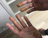 食べかけ!サーターアンダギー作り方8写真