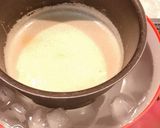 生クリーム入り、濃厚バニラアイスクリーム作り方3写真