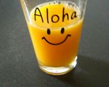オレンジ炭酸水ジュース作り方1写真