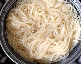 ランチに★ツナと塩昆布の和風冷製パスタ作り方3写真