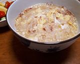 かつお節と卵のとろろご飯作り方4写真