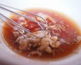 オクラの麺つゆ練りゴマ合え作り方2写真