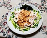 ダイエットに、鳥のむね肉を使って棒々鶏作り方6写真