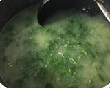 モロヘイヤと納豆のお味噌汁作り方2写真
