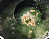 モロヘイヤと納豆のお味噌汁作り方3写真