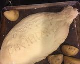 誕生日 鯛の塩釜作り方7写真