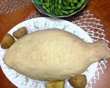誕生日 鯛の塩釜作り方8写真