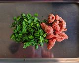 カルビ炒飯作り方1写真