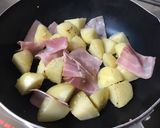 じゃがいも煮っころがし♡洋風ベーコン入り作り方4写真