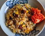 カルビ炒飯作り方12写真