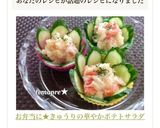 お弁当に★きゅうりの華やかポテトサラダ作り方9写真