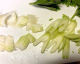 セロリと牛肉のオイスター炒め作り方2写真