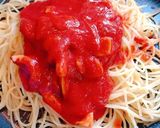 焼きイカのトマトパスタ作り方7写真