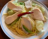 鶏ハムキャベツのペペロンチーノ作り方9写真