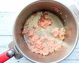 ニラと豆腐のひき肉炒め作り方2写真