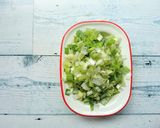 ニラと豆腐のひき肉炒め作り方5写真