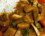 レトルト●パプリカ＆野菜たっぷりのカレー作り方3写真