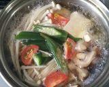 彩り野菜と豆腐と蕪のすり流し汁作り方3写真