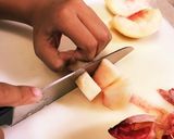 桃の簡単シャーベット作り方2写真