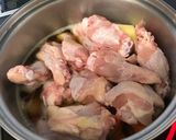 手羽元としらたきのさっぱり煮作り方3写真
