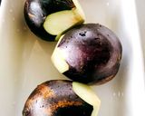 水ナスとオクラの 生姜和え作り方1写真
