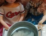 リカちゃんサイズ♡野球シリꕤ牡蠣粥*.ﾟ作り方2写真