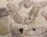 大葉香る★鶏むね肉の牛乳クリームパスタ作り方3写真